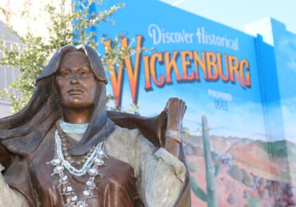 Wickenburg Social Downtown Native American Sculpture