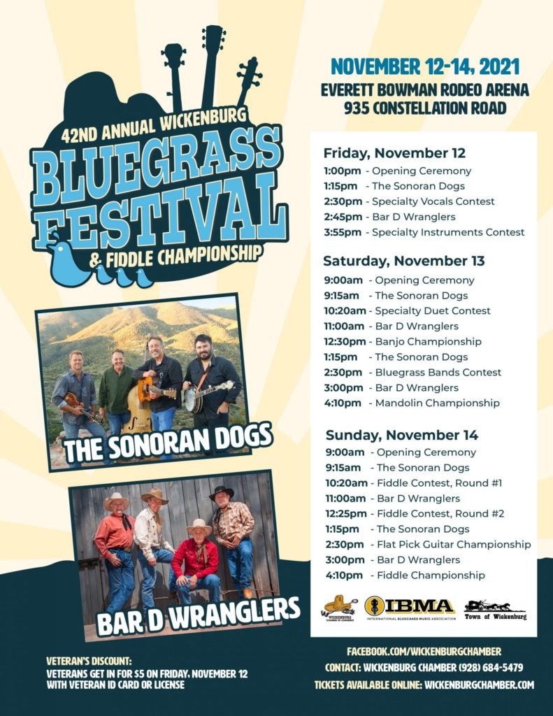 42nd Annual Bluegrass Festival Wickenburg Social