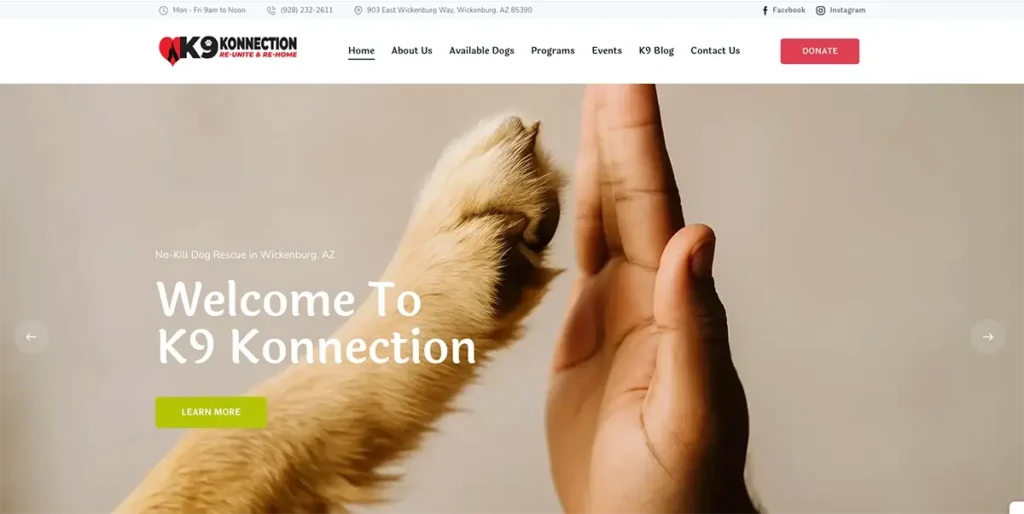 K9 Konnection Header