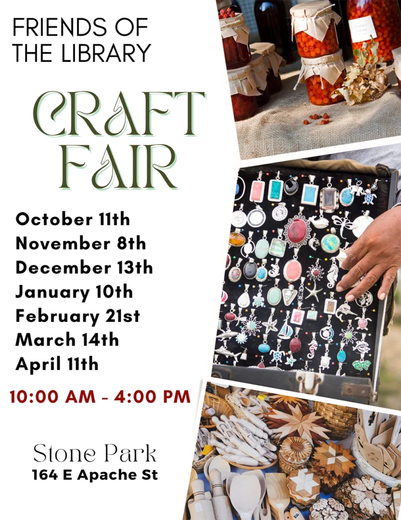 Friends Of The Wickenburg Public Library Craft Fair