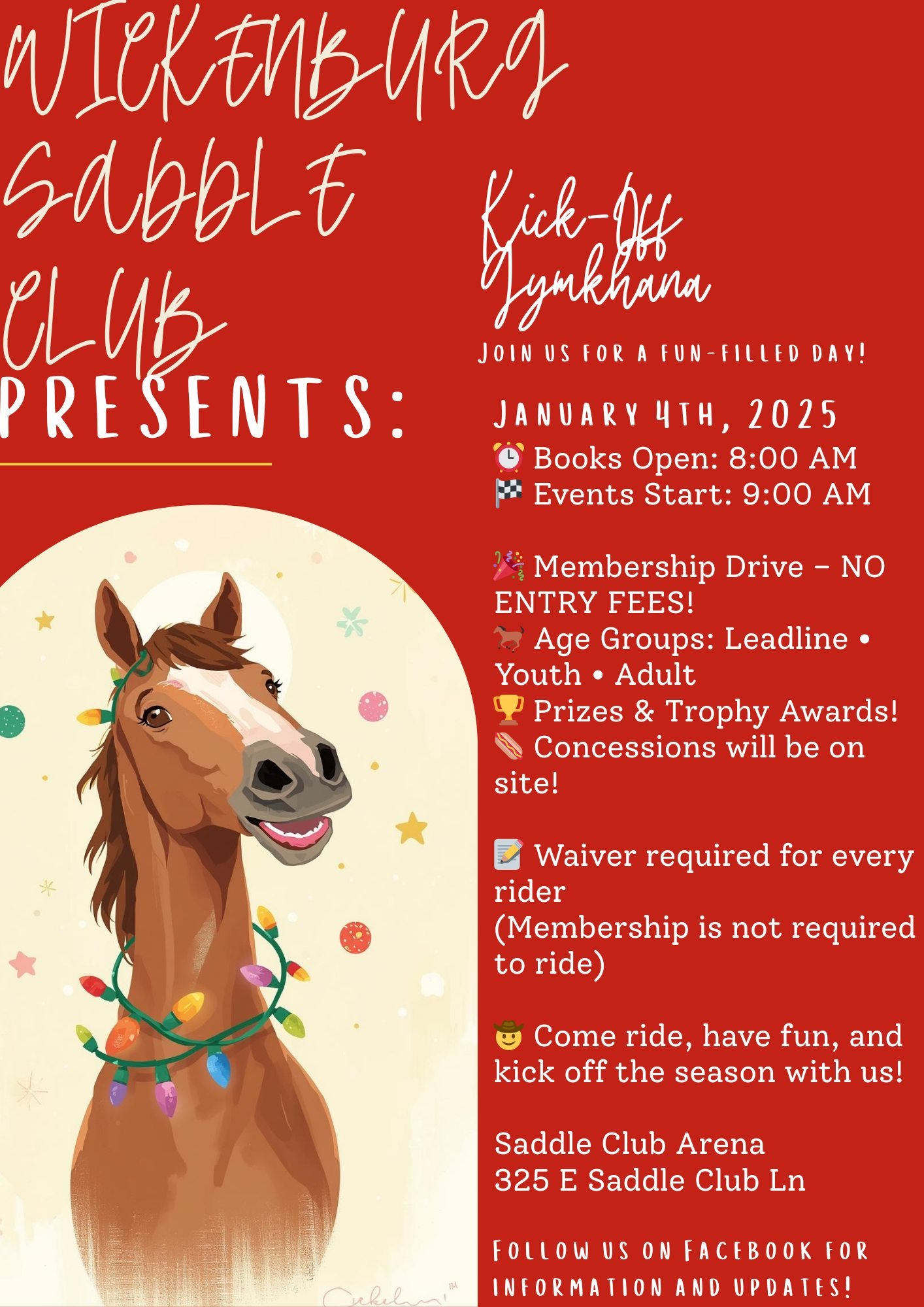 January Kickoff Gymcana