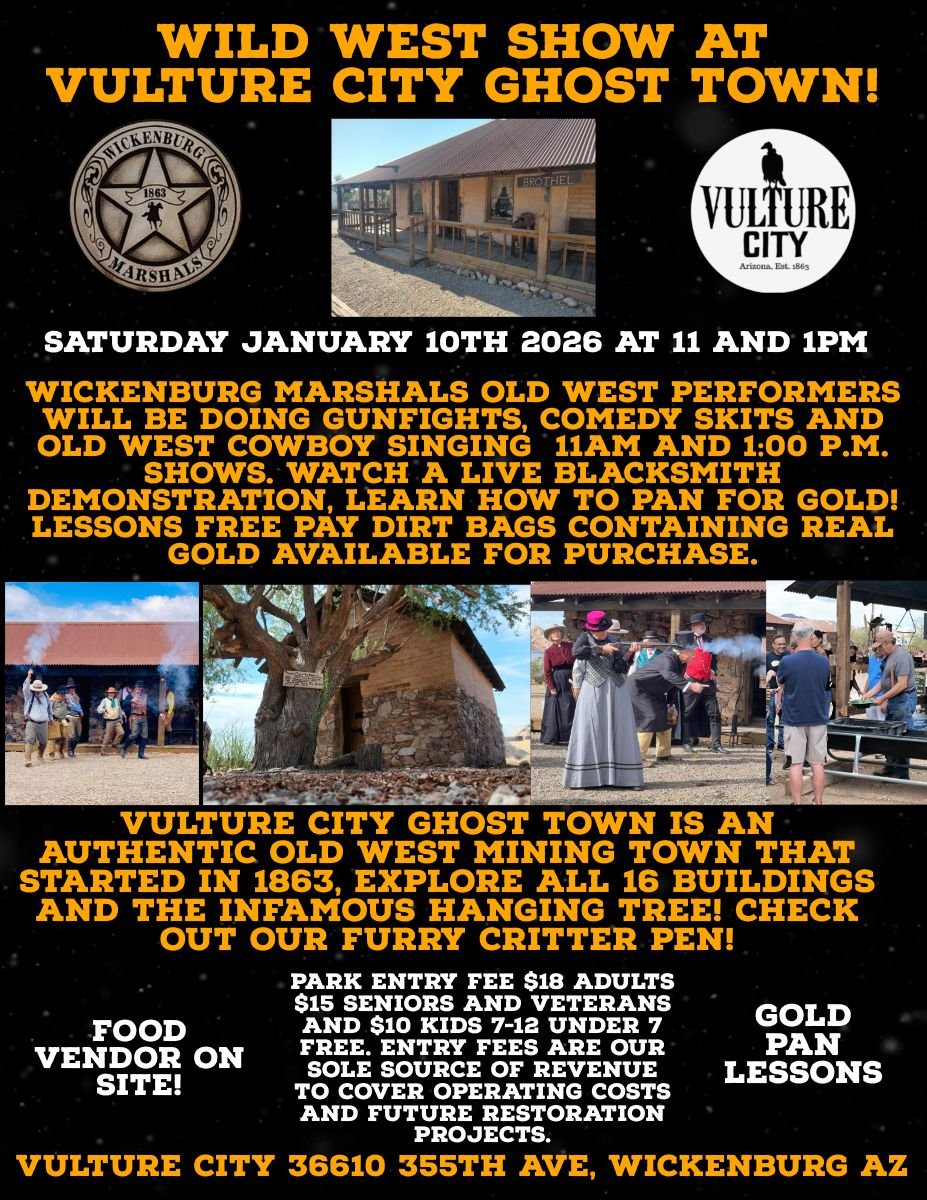 Wild West Show at Vulture City Ghost Town