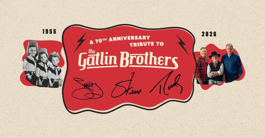 Larry, Steve, & Rude: The Gatlin Brothers "70th Anniversary Tour"