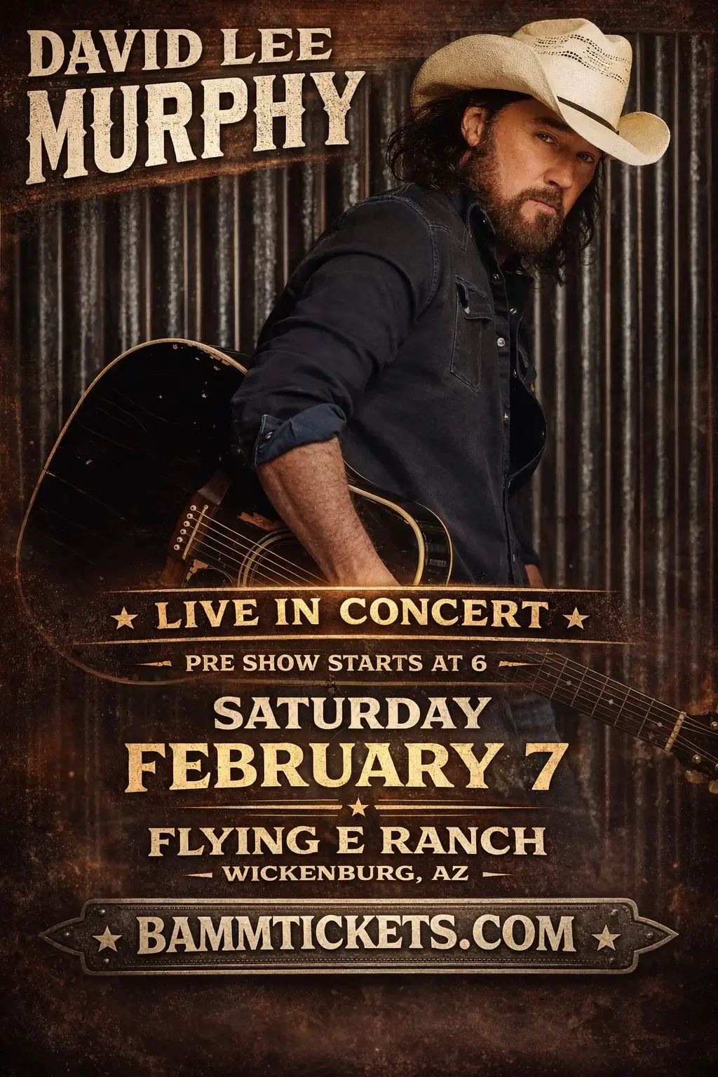 David Lee Murphy at Flying E Ranch_Wickenburg Social