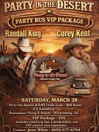 Flying E Party in the Desert Party Bus