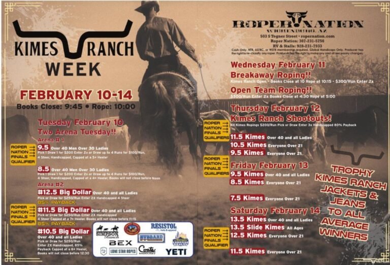 Roper Nation Kimes Ranch Week Wickenburg Social