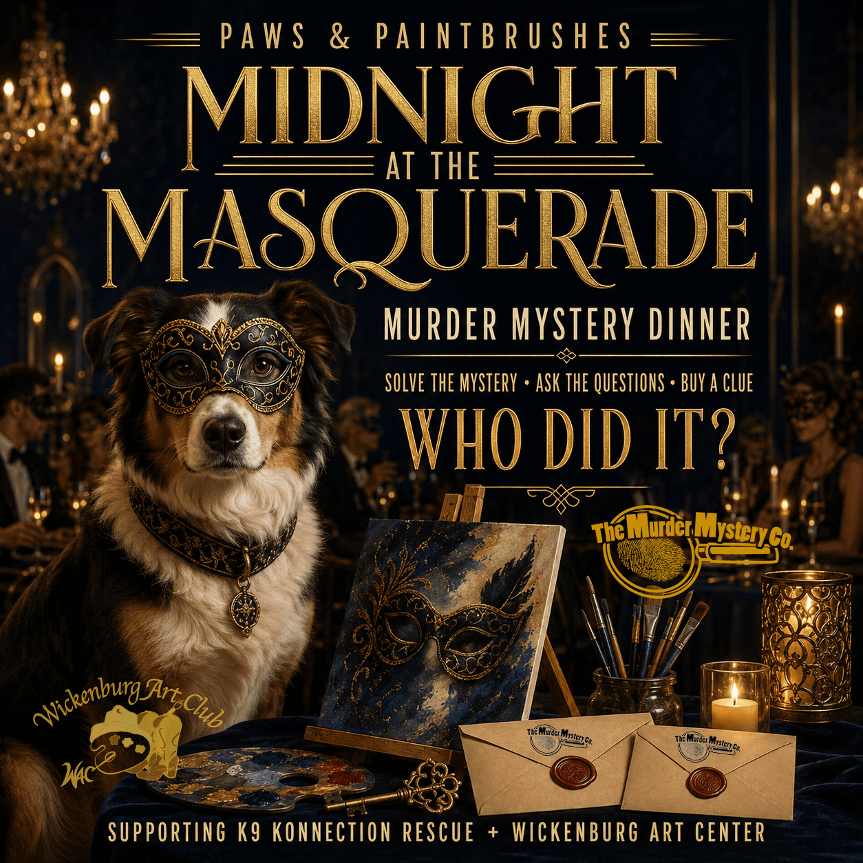 2026 Paws and Paintbrushes_Midnight at the Masquerade_LOGO_Wickenburg Social copy