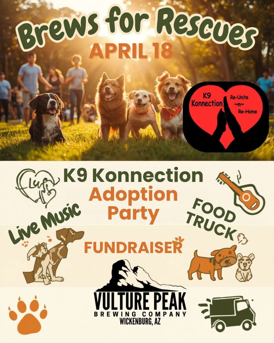 K9 Konnection Brews For Rescues