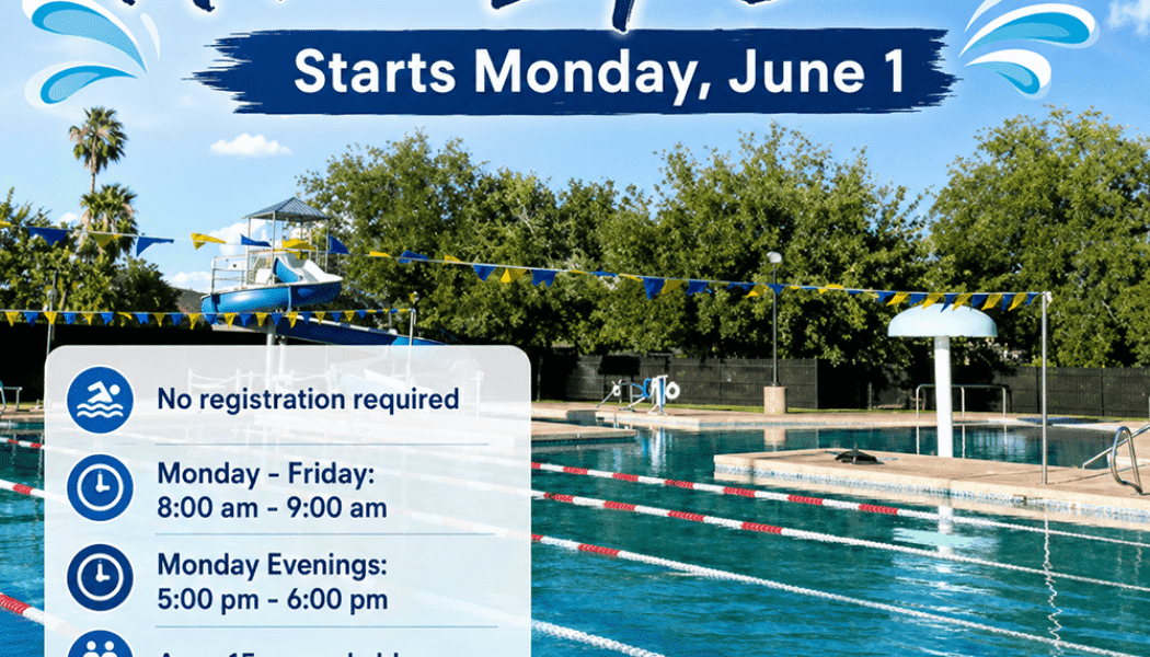Adult lap swim at Wickenburg Pool