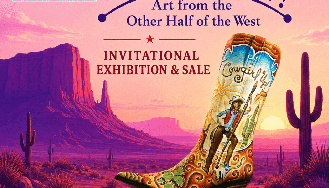 Cowgirl up western art exhibition