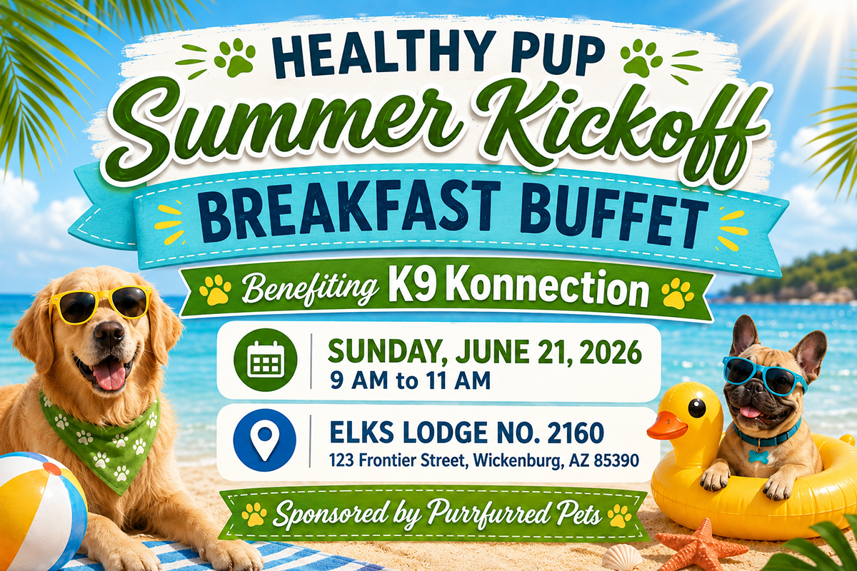 Healthy Pup K9 Konnection Breakfast Buffet