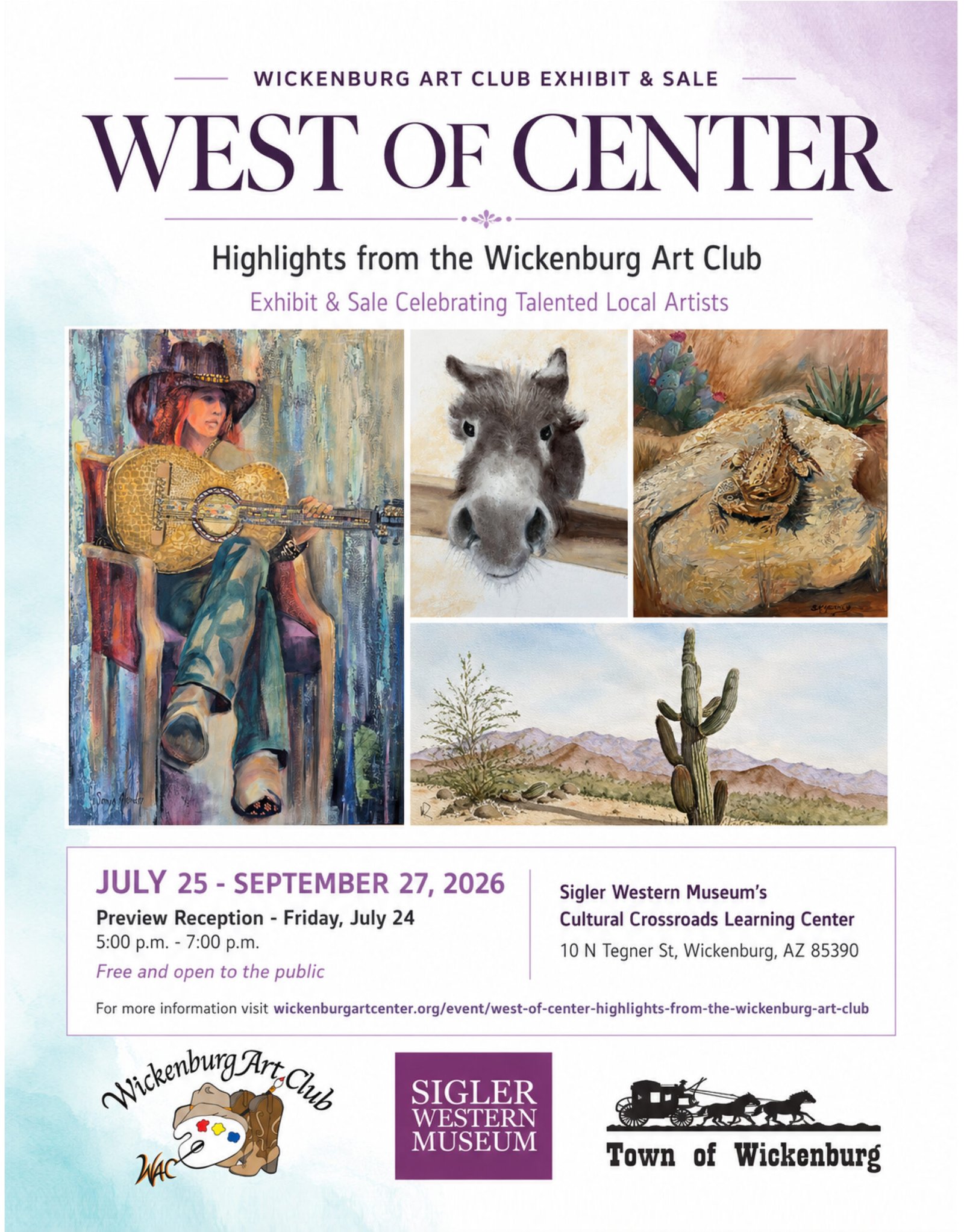 West Of Center Wickenburg Art Club