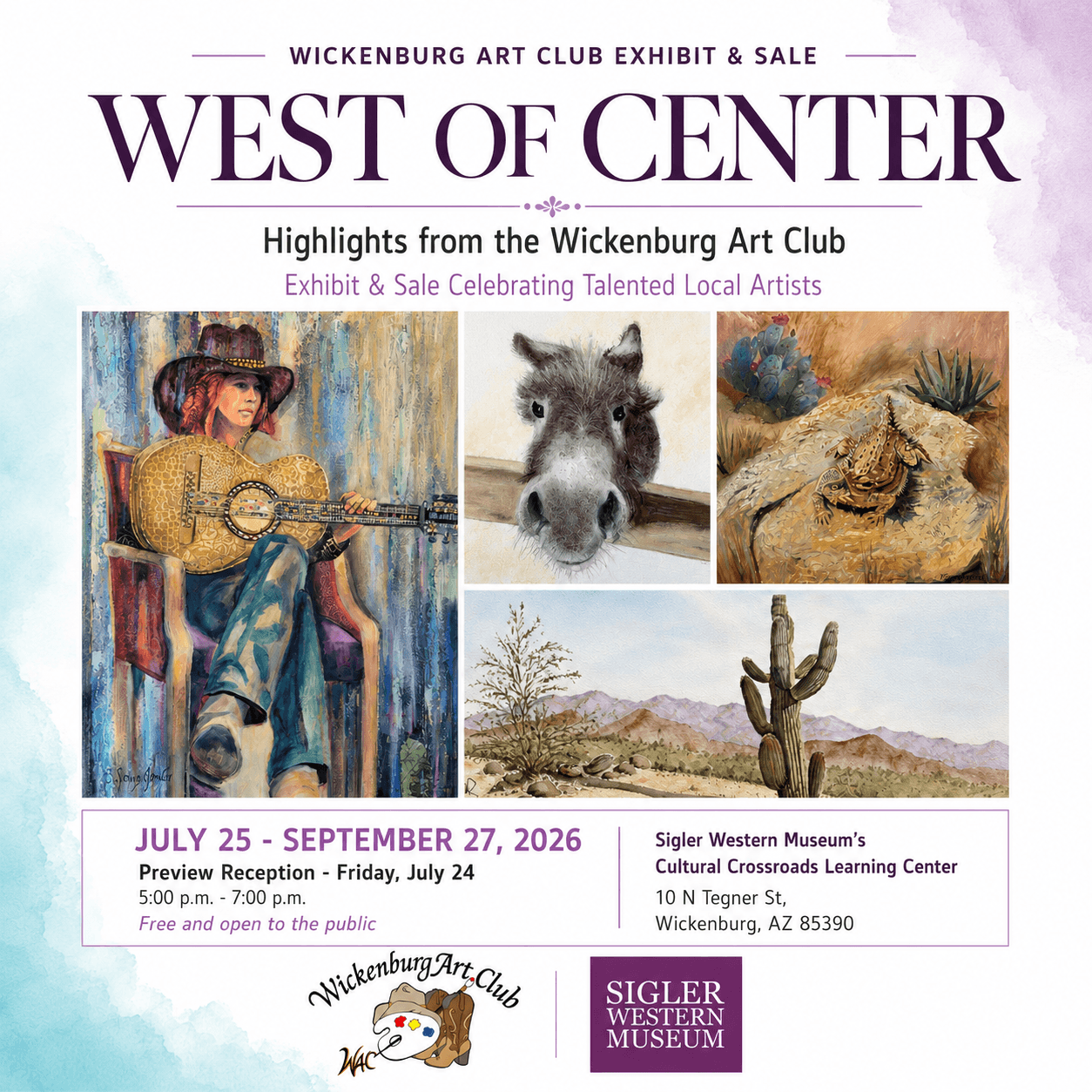 Wickenburg Art Center West Of Center at Sigler Western Museum