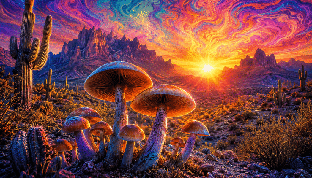 wickenburg social_Magic Mushroom sunrise