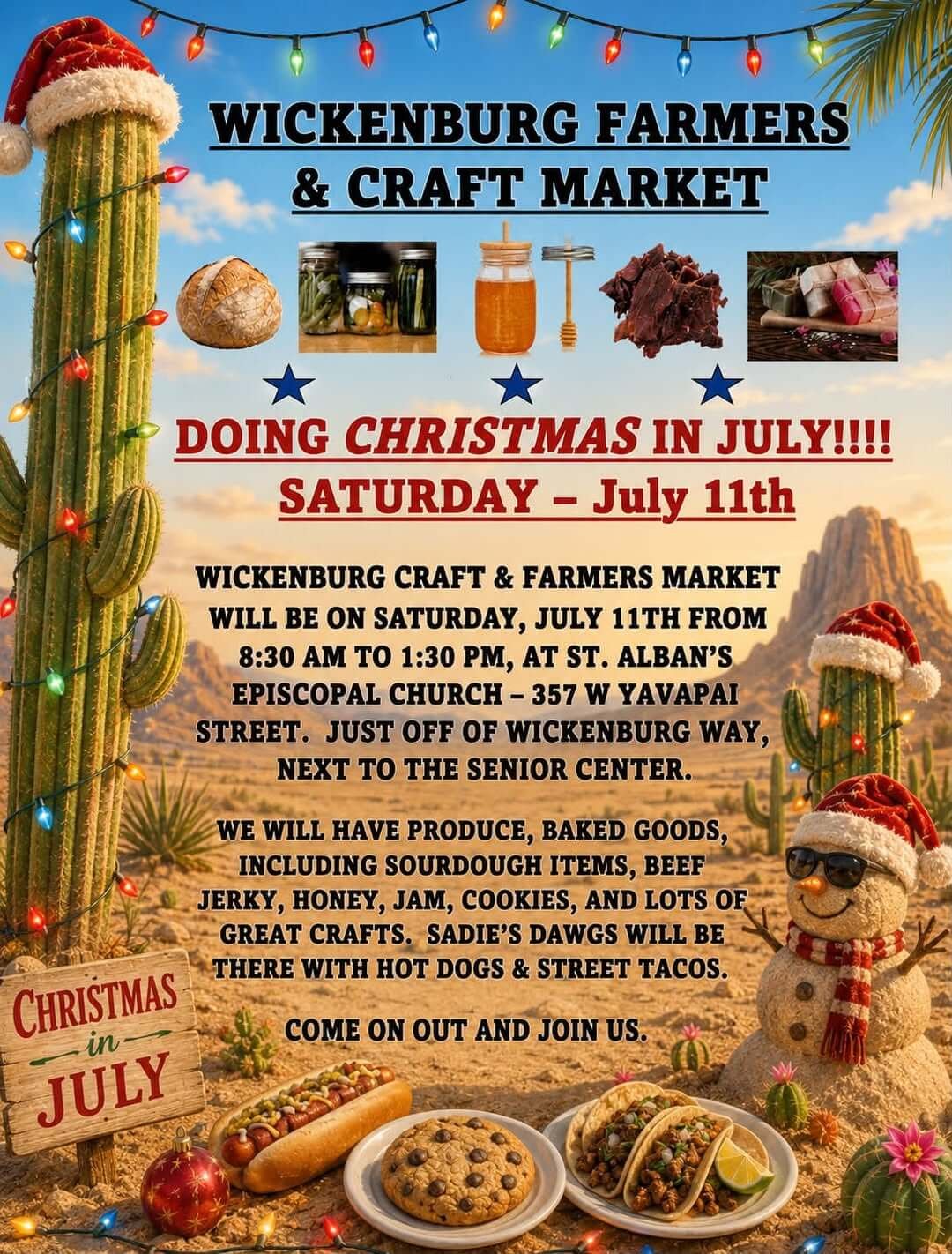 Christmas in July Farmers Market_Wickenburg Social