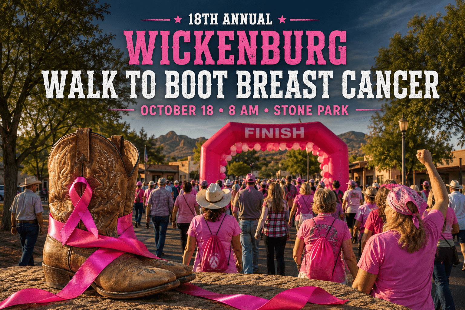 18th Annual Wickenburg Walk to Boot Breast Cancer_header_Wickenburg Social