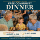 Free Community Dinner Supporting Freedom Express