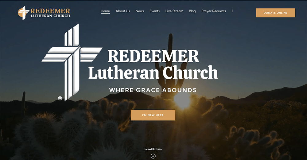 Redeemer Lutheran Church in Wickenburg, Arizona