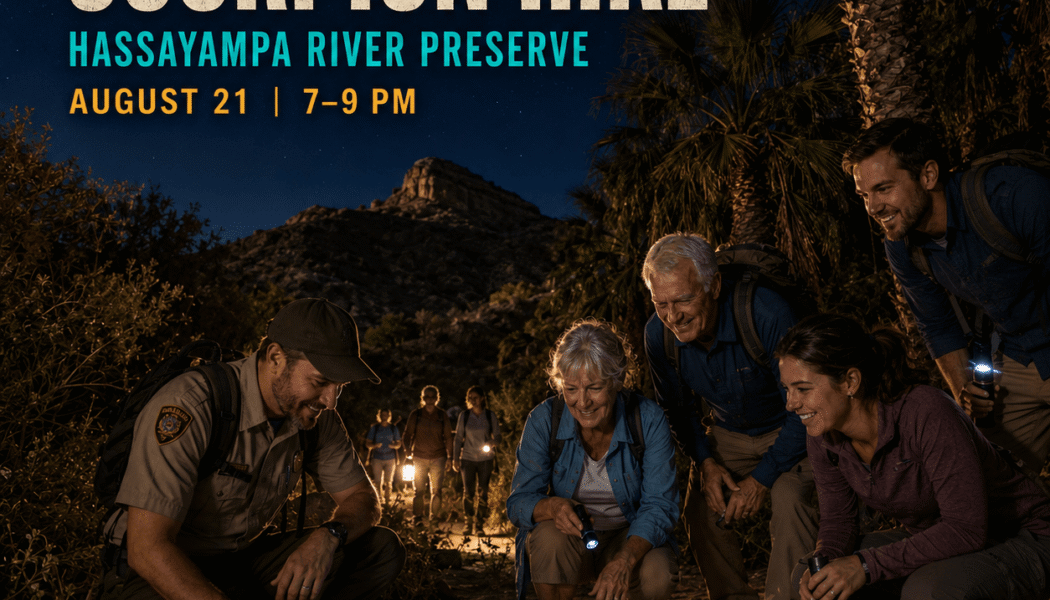 Scorpion hike at Hassayampa River Preserve_Wickenburg Social