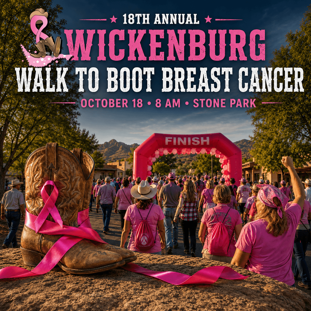 Walk to Boot Breast Cancer_Wickenburg Social