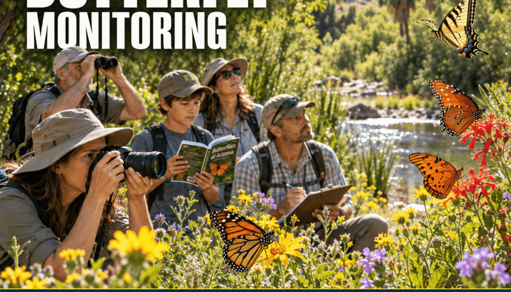 Hassayampa Butterfly Monitoring and Parks for Pollinators BioBlitz in Wickenburg