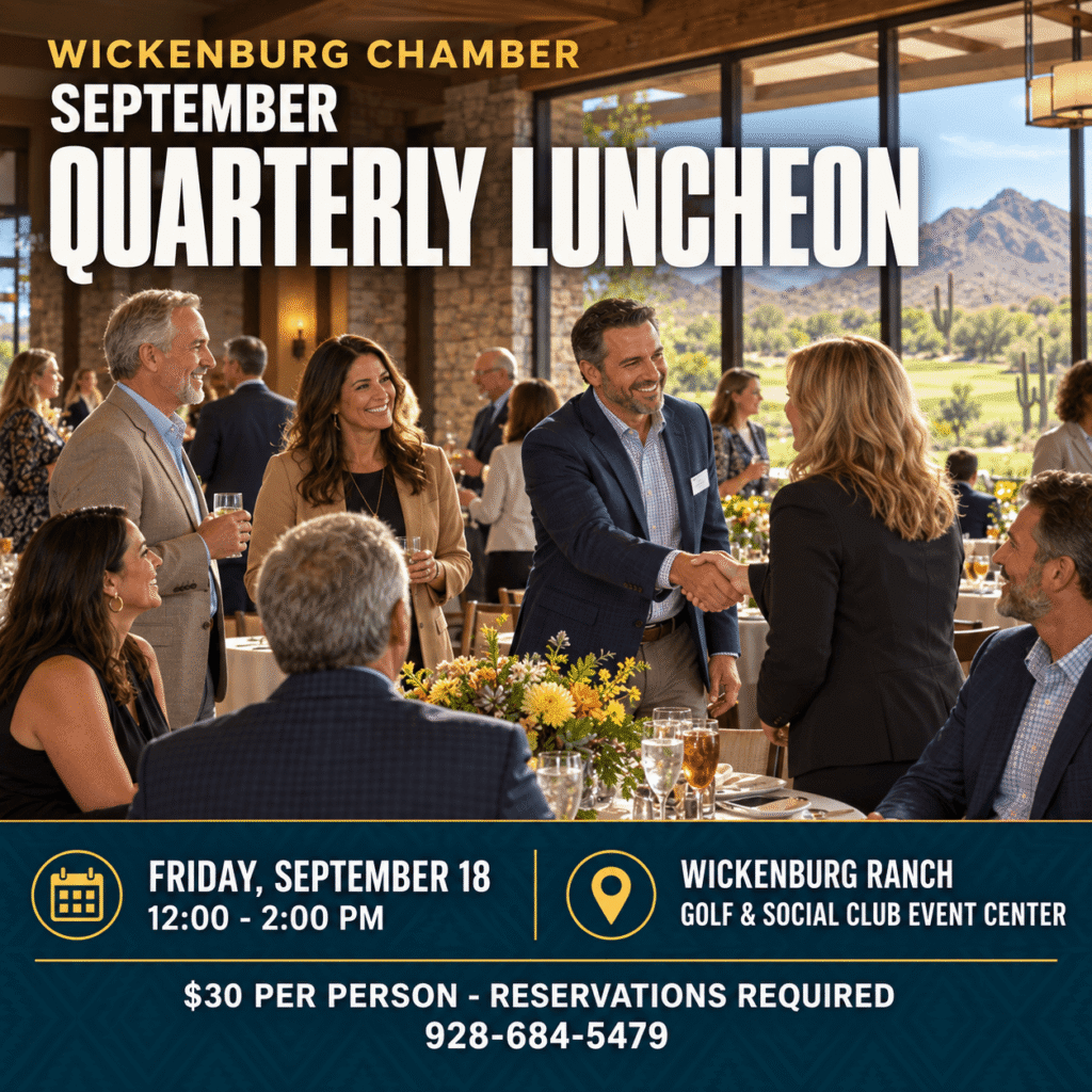 Wickenburg Chamber September Quarterly Luncheon at Wickenburg Ranch Golf and Social Club