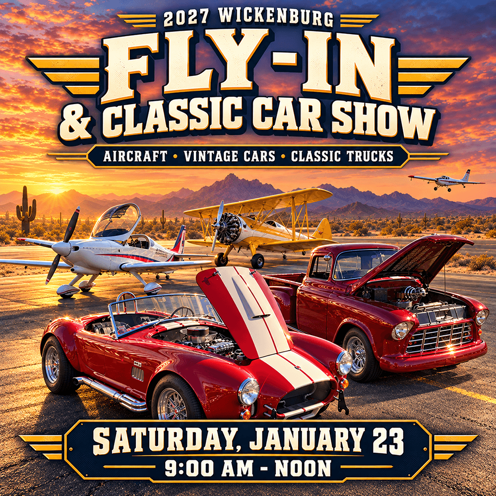 Wickenburg Fly In & Classic Car Show