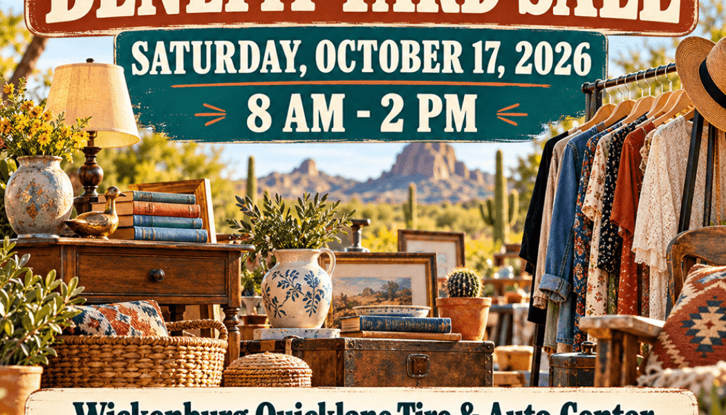 Project SALT Benefit Yard Sale in Wickenburg
